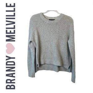 Brandy Melville Grey Pullover Sweater